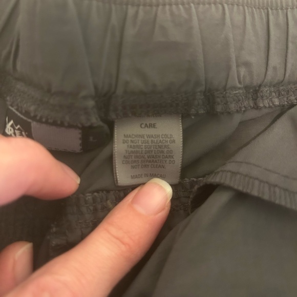 REI Dark Gray Camping Cargo Shorts - Picture 3 of 5